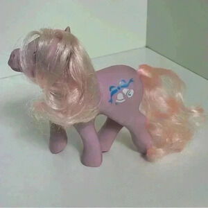 1984 G1 My Little Pony Lavender  Satin ‘n Lace special mail order pony: